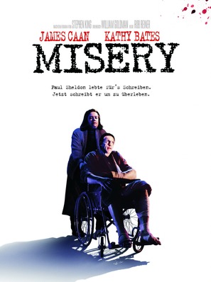 Misery - German Movie Cover (thumbnail)