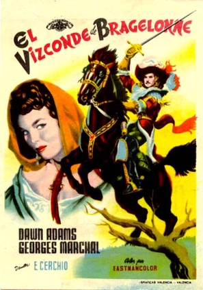 Visconte di Bragelonne, Il - Spanish Movie Poster (thumbnail)
