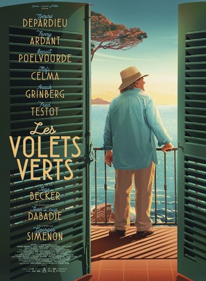 Les volets verts - French Movie Poster (thumbnail)