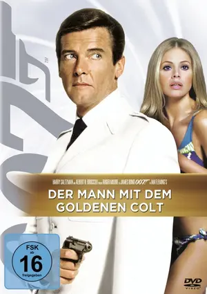 The Man With The Golden Gun - German DVD movie cover (thumbnail)