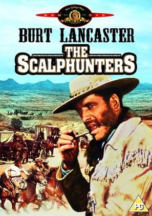 The Scalphunters - British DVD movie cover (thumbnail)