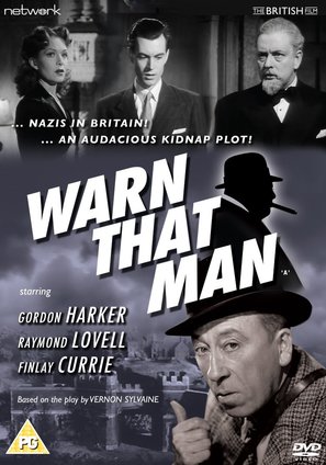 Warn That Man - British DVD movie cover (thumbnail)