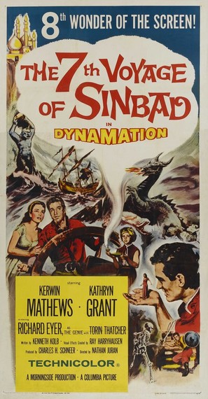The 7th Voyage of Sinbad - Movie Poster (thumbnail)