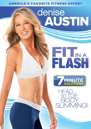 Denise Austin Fit in a Flash - DVD movie cover (thumbnail)