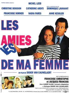 Les amies de ma femme - French Movie Poster (thumbnail)
