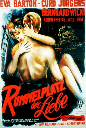 Rummelplatz der Liebe - German Movie Poster (thumbnail)