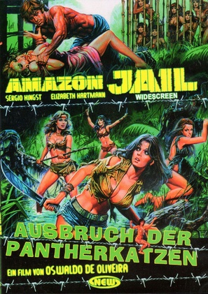 Curral de Mulheres - German DVD movie cover (thumbnail)