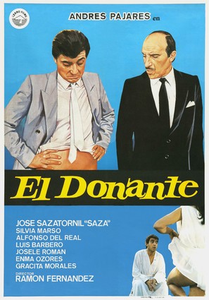 Donante, El - Spanish Movie Poster (thumbnail)