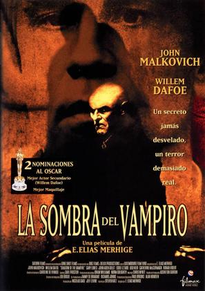 Shadow of the Vampire - Spanish Movie Poster (thumbnail)