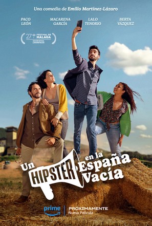 Un h&iacute;pster en la Espa&ntilde;a vac&iacute;a - Spanish Movie Poster (thumbnail)