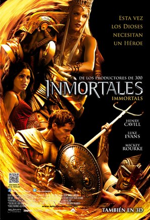 Immortals - Mexican Movie Poster (thumbnail)