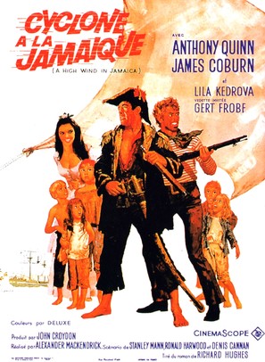 A High Wind in Jamaica - French Movie Poster (thumbnail)