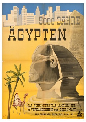 5000 Jahre &Auml;gypten - German Movie Poster (thumbnail)