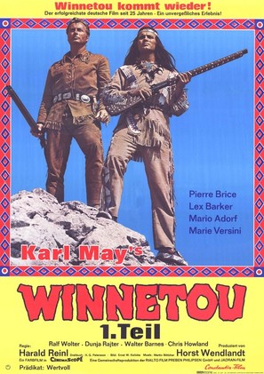 Winnetou - 1. Teil - German Movie Poster (thumbnail)