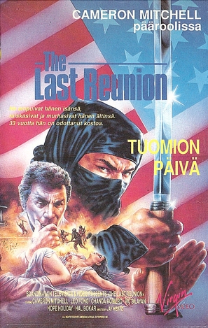 The Last Reunion - Finnish VHS movie cover (thumbnail)