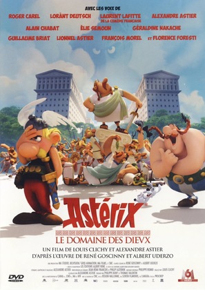 Ast&eacute;rix: Le domaine des dieux - French DVD movie cover (thumbnail)