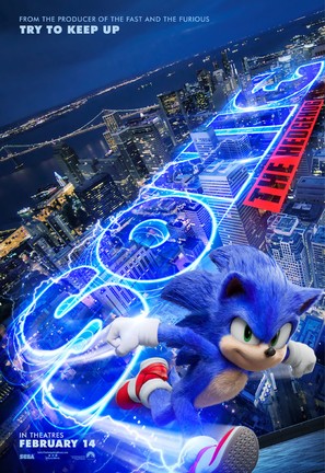 Sonic the Hedgehog - Movie Poster (thumbnail)