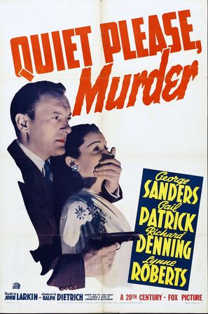 Quiet Please: Murder - Movie Poster (thumbnail)