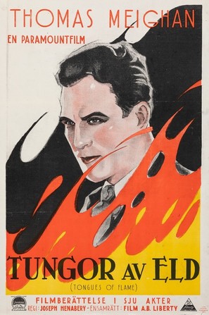 Tongues of Flame - Swedish Movie Poster (thumbnail)