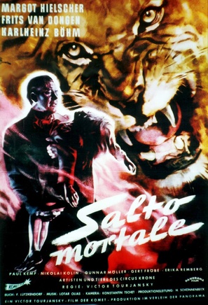 Salto Mortale - German Movie Poster (thumbnail)