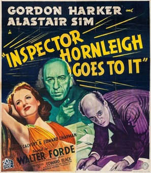 Inspector Hornleigh Goes to It - British Movie Poster (thumbnail)