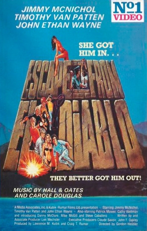 Escape from El Diablo - VHS movie cover (thumbnail)