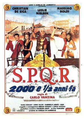 S.P.Q.R. 2000 e 1/2 anni fa - Italian Movie Poster (thumbnail)