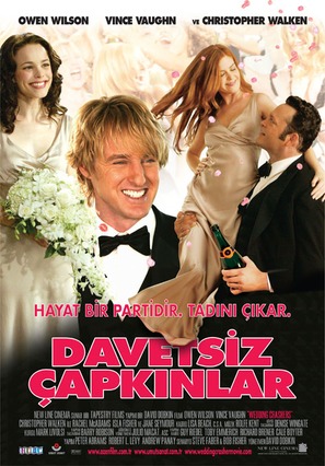 Wedding Crashers - Turkish Movie Poster (thumbnail)