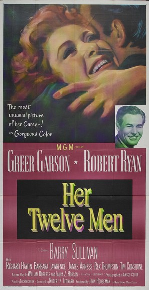 Her Twelve Men - Movie Poster (thumbnail)