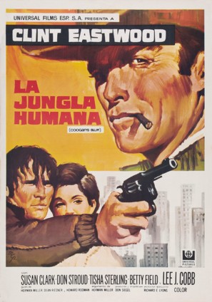 Coogan&#039;s Bluff - Spanish Movie Poster (thumbnail)