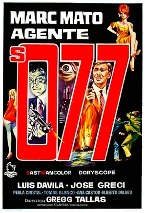 Marc Mato, agente S. 077 - Spanish Movie Poster (thumbnail)