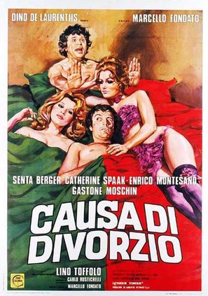 Causa di divorzio - Italian Movie Poster (thumbnail)