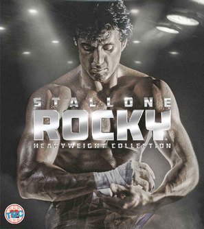 Rocky - British Blu-Ray movie cover (thumbnail)