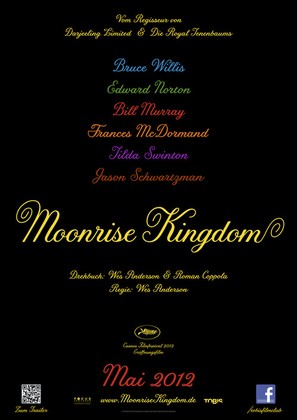 Moonrise Kingdom - German Movie Poster (thumbnail)