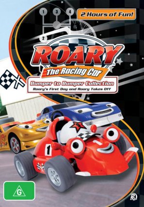 &quot;Roary the Racing Car&quot; - Australian DVD movie cover (thumbnail)