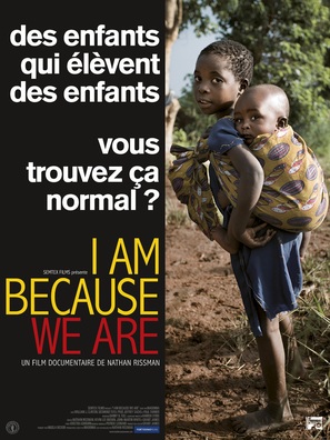 I Am Because We Are - French Movie Poster (thumbnail)