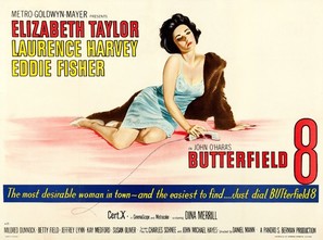 Butterfield 8 - British Movie Poster (thumbnail)