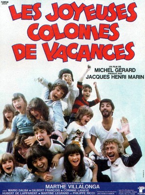Les joyeuses colonies de vacances - French Movie Poster (thumbnail)