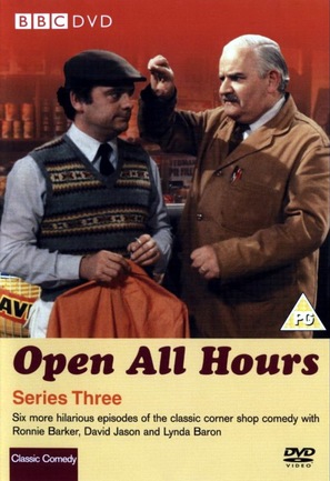 &quot;Open All Hours&quot; - British DVD movie cover (thumbnail)