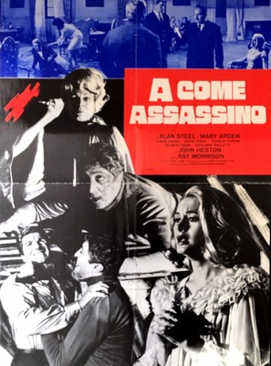 A... come assassino - Italian Movie Poster (thumbnail)