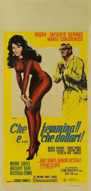 Che femmina!! E... che dollari! - Italian Movie Poster (thumbnail)