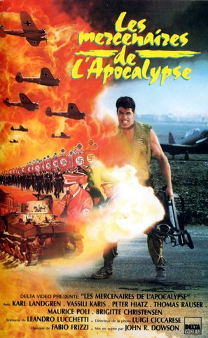 Mercenari dell&#039;apocalisse - French VHS movie cover (thumbnail)