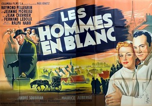 Les hommes en blanc - French Movie Poster (thumbnail)