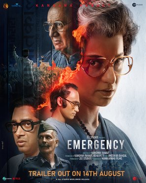 Emergency - Indian Movie Poster (thumbnail)