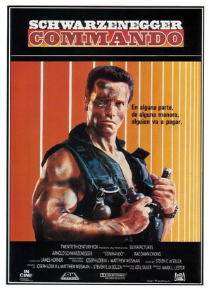 Commando - Spanish Movie Poster (thumbnail)