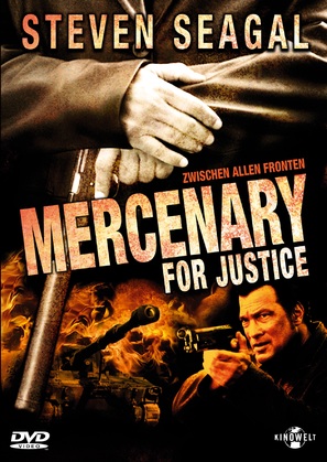 Mercenary for Justice - German DVD movie cover (thumbnail)