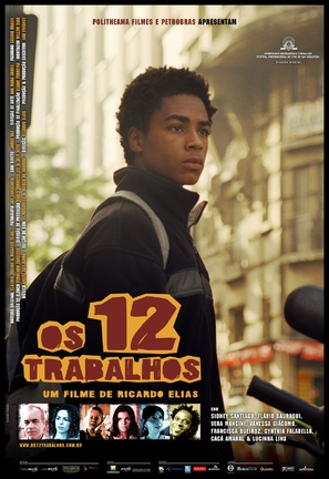 12 Trabalhos, Os - Brazilian Movie Poster (thumbnail)