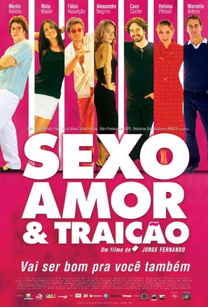 Sexo, Amor e Trai&ccedil;&atilde;o - Brazilian Movie Poster (thumbnail)