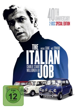 The Italian Job - German DVD movie cover (thumbnail)