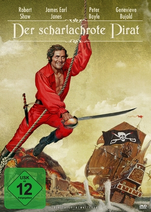 Swashbuckler - German DVD movie cover (thumbnail)